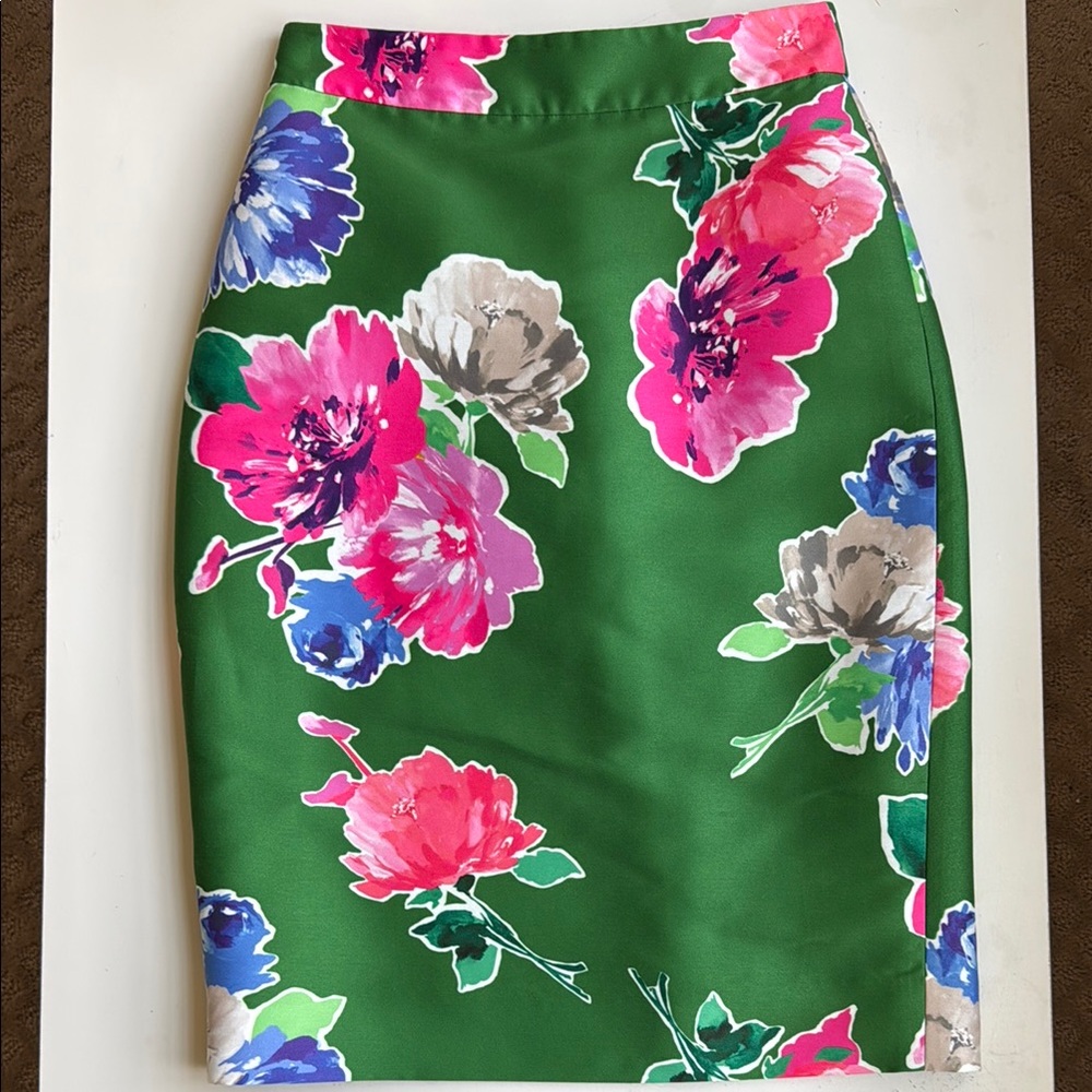Kate Spade Pink and Blue Pencil Skirt Resort Wear